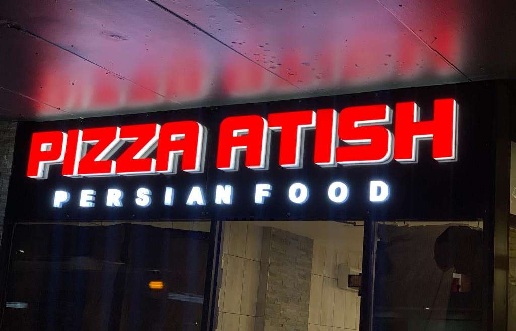 3D Fabricated LED Signage for Pizza Shop